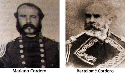 Mariano Cordero y Bartolome Cordero